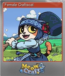 Series 1 - Card 5 of 6 - Female Craftscat