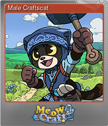 Series 1 - Card 4 of 6 - Male Craftscat
