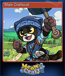 Series 1 - Card 4 of 6 - Male Craftscat