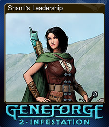 Series 1 - Card 2 of 5 - Shanti's Leadership