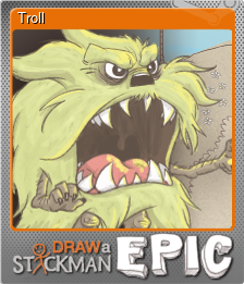 Series 1 - Card 1 of 6 - Troll