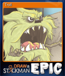 Series 1 - Card 1 of 6 - Troll