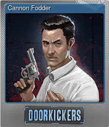 Series 1 - Card 2 of 8 - Cannon Fodder