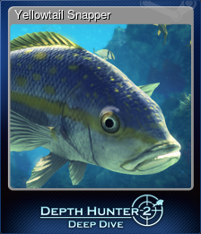 Series 1 - Card 15 of 15 - Yellowtail Snapper