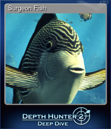 Series 1 - Card 13 of 15 - Surgeon Fish