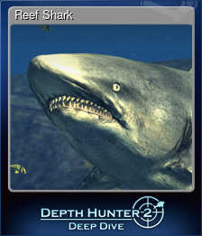 Series 1 - Card 10 of 15 - Reef Shark