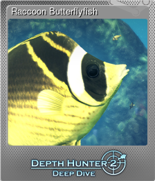 Series 1 - Card 9 of 15 - Raccoon Butterflyfish