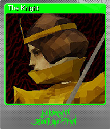 Series 1 - Card 1 of 5 - The Knight