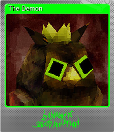 Series 1 - Card 5 of 5 - The Demon