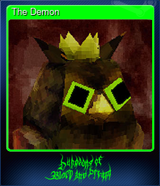 Series 1 - Card 5 of 5 - The Demon