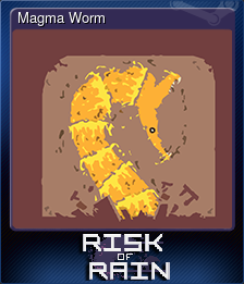 Series 1 - Card 5 of 5 - Magma Worm