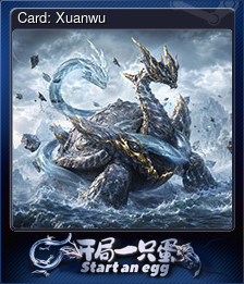 Series 1 - Card 4 of 10 - Card: Xuanwu