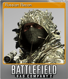 Series 1 - Card 5 of 8 - Russian Recon