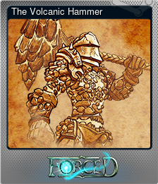 Series 1 - Card 2 of 5 - The Volcanic Hammer