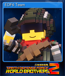 Series 1 - Card 5 of 7 - EDF6 Team