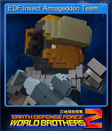 Series 1 - Card 6 of 7 - EDF:Insect Armageddon Team