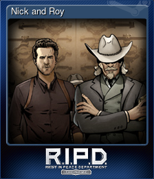 Series 1 - Card 1 of 9 - Nick and Roy