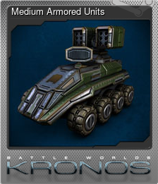 Series 1 - Card 5 of 9 - Medium Armored Units