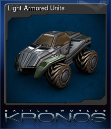 Series 1 - Card 4 of 9 - Light Armored Units