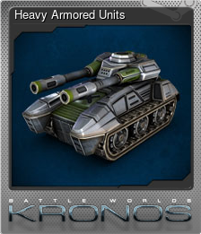 Series 1 - Card 2 of 9 - Heavy Armored Units