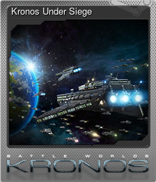 Series 1 - Card 6 of 9 - Kronos Under Siege