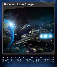 Series 1 - Card 6 of 9 - Kronos Under Siege