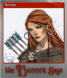 Series 1 - Card 2 of 8 - Archer