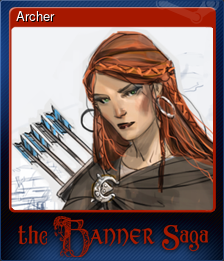 Series 1 - Card 2 of 8 - Archer