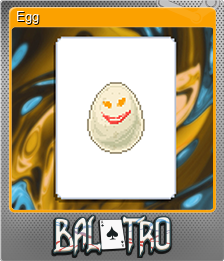 Series 1 - Card 14 of 15 - Egg