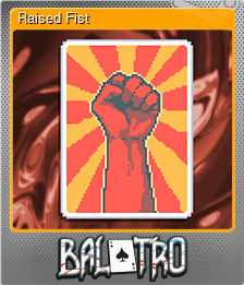 Series 1 - Card 10 of 15 - Raised Fist