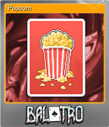 Series 1 - Card 2 of 15 - Popcorn