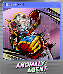 Series 1 - Card 2 of 6 - Disco Head