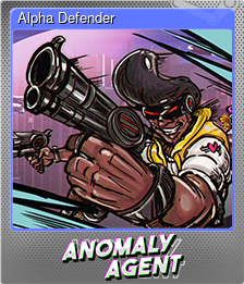 Series 1 - Card 1 of 6 - Alpha Defender