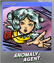 Series 1 - Card 4 of 6 - Little Girl
