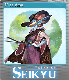 Series 1 - Card 6 of 15 - Miss Ama