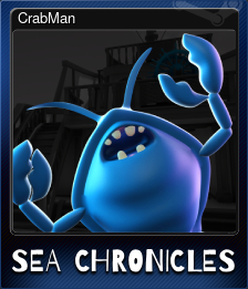 Series 1 - Card 4 of 5 - CrabMan