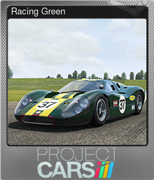 Series 1 - Card 7 of 8 - Racing Green