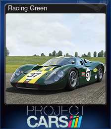 Series 1 - Card 7 of 8 - Racing Green
