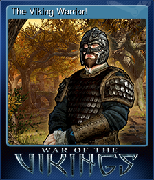 Series 1 - Card 1 of 6 - The Viking Warrior!