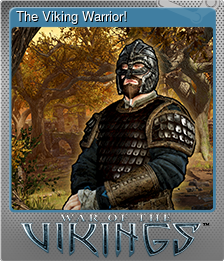 Series 1 - Card 1 of 6 - The Viking Warrior!