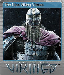 Series 1 - Card 6 of 6 - The Nine Viking Virtues