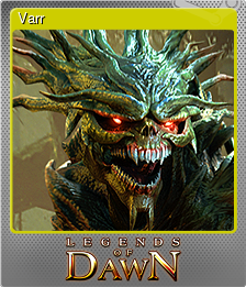 Series 1 - Card 6 of 9 - Varr