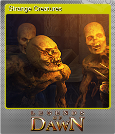 Series 1 - Card 1 of 9 - Strange Creatures