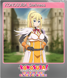 Series 1 - Card 3 of 8 - KONOSUBA_Darkness