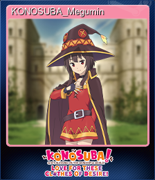 Series 1 - Card 5 of 8 - KONOSUBA_Megumin