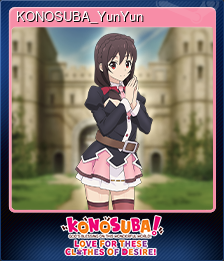 Series 1 - Card 8 of 8 - KONOSUBA_YunYun