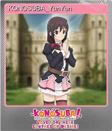 Series 1 - Card 8 of 8 - KONOSUBA_YunYun