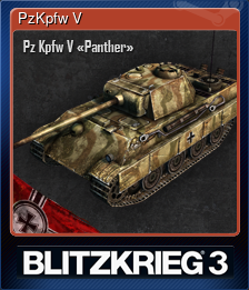 Series 1 - Card 5 of 7 - PzKpfw V