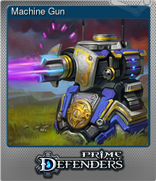 Series 1 - Card 9 of 10 - Machine Gun