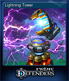 Series 1 - Card 8 of 10 - Lightning Tower
